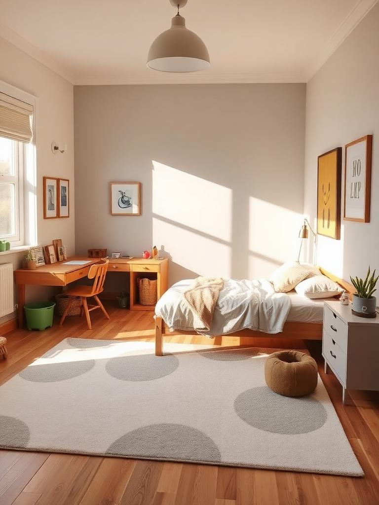 The Big-Kid Room styled with a Gatsby Baby rug